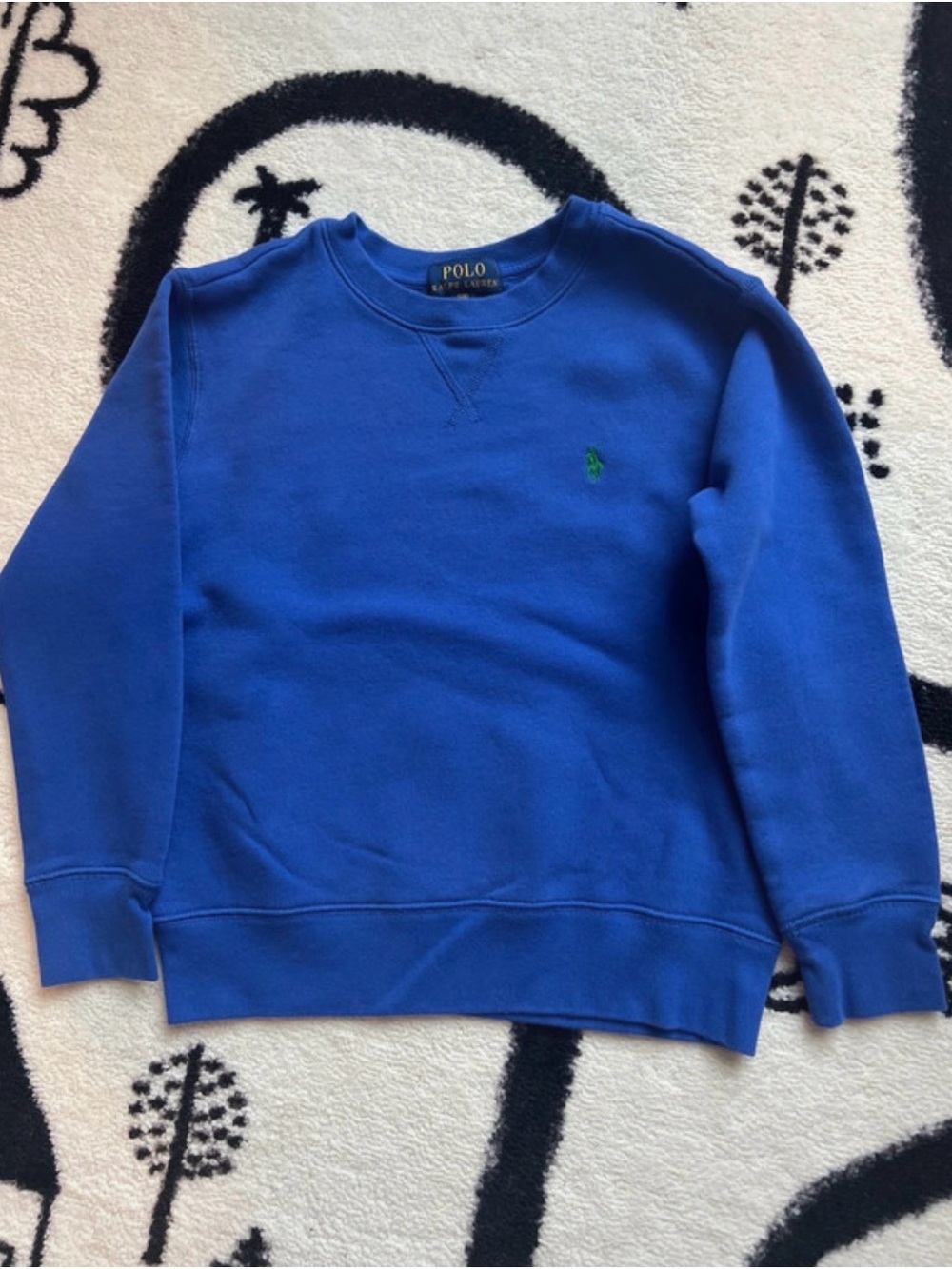 Gently Used Polo by Ralph Lauren Kids Blue Crewneck Sweatshirt